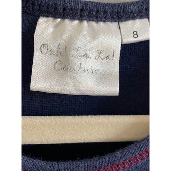 Ooh La La Couture Girls American Flag 4th Of July Patriotic Dress - Picture 5 of 8